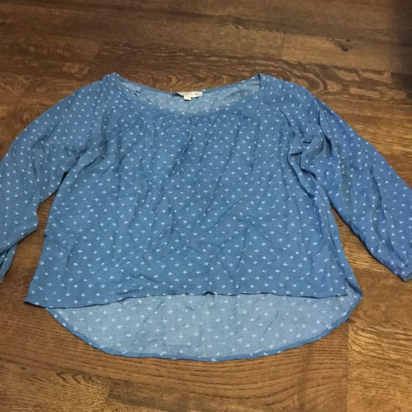 LOFT Tops - Flowy Blue LOFT Blouse LOFT Tops - Flowy Blue LOFT Blouse